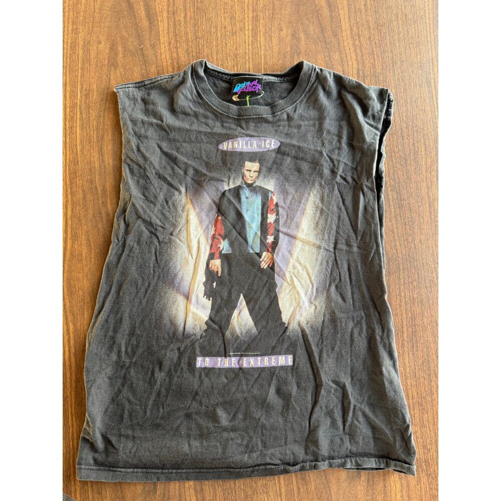 Vanilla Ice Cutoff Vintage Tee